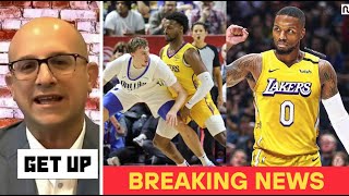 GET UP | Bobby Marks on Cooper Flagg struggles in NBA Summer League debut, Damian Lillard to Lakers?