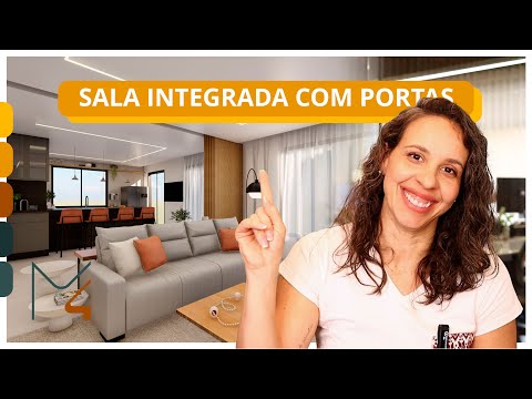 ÁREA SOCIAL INTEGRADA COM PORTAS