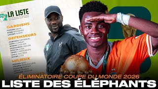 LISTE COTE D'IVÔIRE POUR LES MATCHS CONTRE LE BURUNDI ET LE GABON