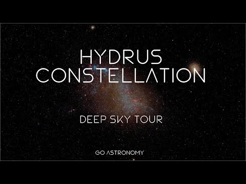 Hydrus Constellation Deep Sky Tour