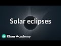 Exploring Solar Eclipses and the Earth-Sun-Moon System