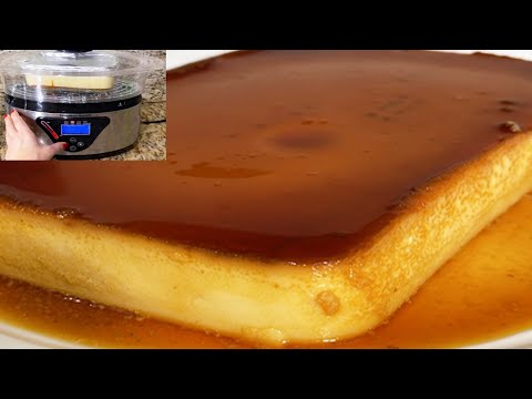 FLAN CASERO EN VAPORERA ELÉCTRICA l COCINABLOG