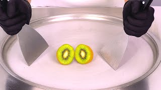 Kiwi Ice Cream Rolls That Will Blow Your Mind | ASMR