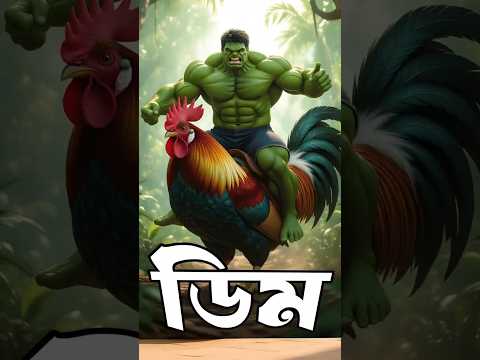 হাল্কার ডিমকান্ড | Hulk Bangla Funny Video 2025 | Ai Funny Video