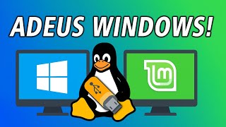 ⛔ Fim do suporte ao Windows 10: o Linux Mint é a solução!