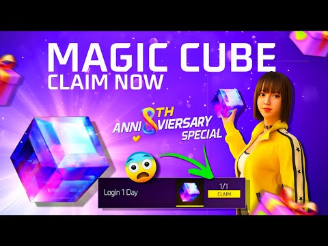Login🔥 Free Magic Cube Mission | 8th Anniversary Event Free Fire | Free Fire New Event| Ff New Event
