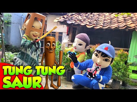 DIKERJAIN ANOMALI TUNG TUNG SAUR | Drama Badut Lucu Boboiboy & Ondel-Ondel Betawi