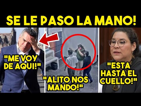 TOMALA! ATORAN A ALITO, LO AGARRAN EN VIDEO. FRACASA PLAN, CLAUDIA NO PERDONA. ES SU FIN