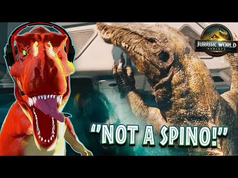 T-REX REACTS TO JURASSIC WORLD 4 REBIRTH TRAILER!! 2025 HD