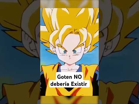 #Goten NO debería existir y te explico por qué... #DragonBall #Cell #Goku #Analisis #Teoria