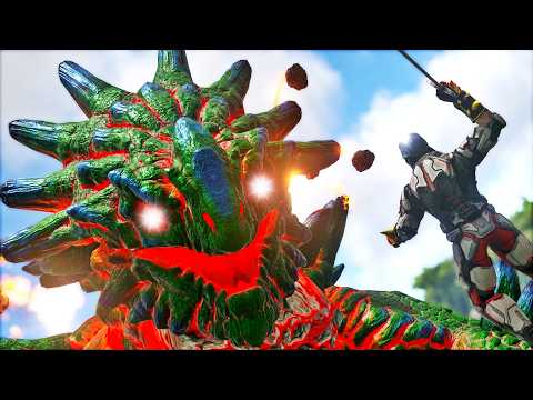 ARK 100 DIAS UPANDO AO EXTREMO NOSSO SEGUNDO DINOSSAURO REX ALPHA PARA LEGENDARIO ARK SUPER MODS