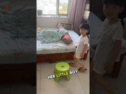 This little boy protected his baby brother with a mind-blowing idea