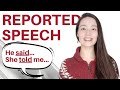 Reported Speech Concepts and Rules