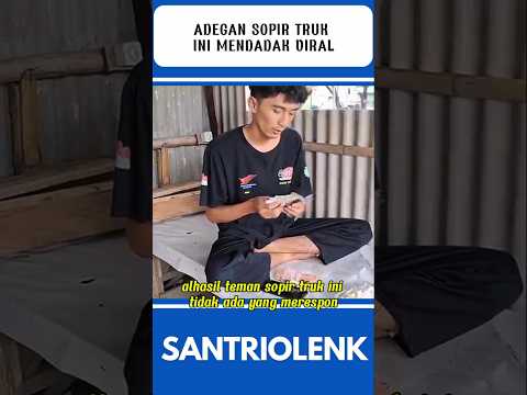 ADEGAN SOPIR TRUK INI MENDADAK VIRAL#shorts