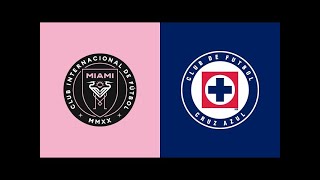 Cruz Azul vs  Inter Miami CF Full Game Highlights   Lionel Messi's Debut