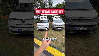 Anzeige | Was sagt ihr zum Facelift?🤔💬 #vw #multivan #vwmultivan #vwt7 #autos