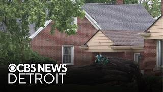 YouTube video thumbnail: Severe Weather Causes Damage Across Southeast Michigan