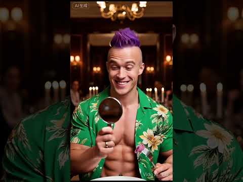 Magic Hair Spaghetti Cures Baldness!👩🦰🍝#kpop #kpopdemonhunter #rumi #mira #funny