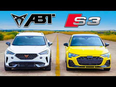 Nuevo Audi S3 vs Cupra ABT tuneado: ARRANCONES