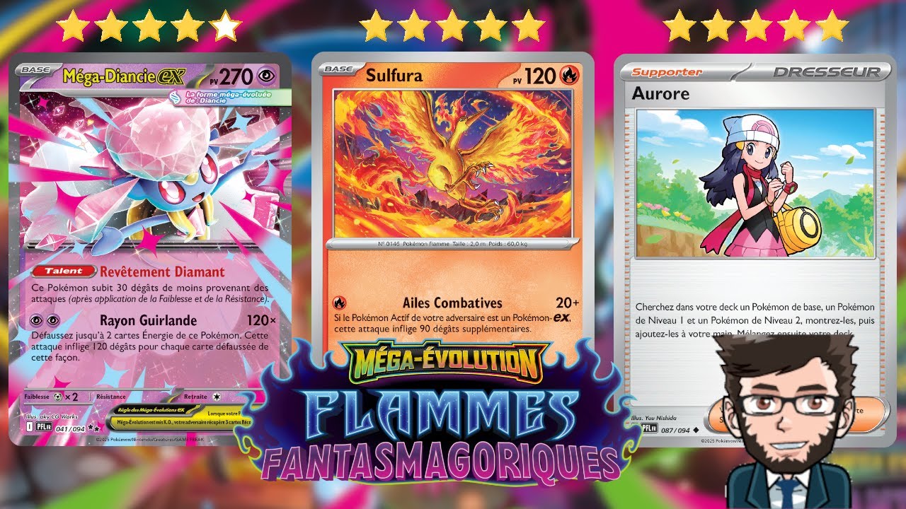 UNE SERIE (PRESQUE) 5 ETOILES !! REVIEW SET EXTENSION FLAMMES FANTASMAGORIQUES (ME02)