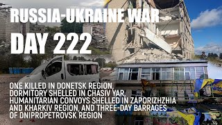 Dormitory shelled in Chasiv Yar, humanitarian convoys shelled in Zaporizhzhia | #236 | October, 3