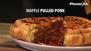 Wafflera PowerXL™ | Waffles belgas rellenos de 18 cm | Disponible en Tips