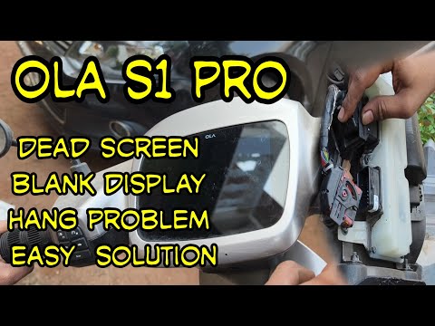 OLA S1 Pro Hang/ Display Blank Problem Solution