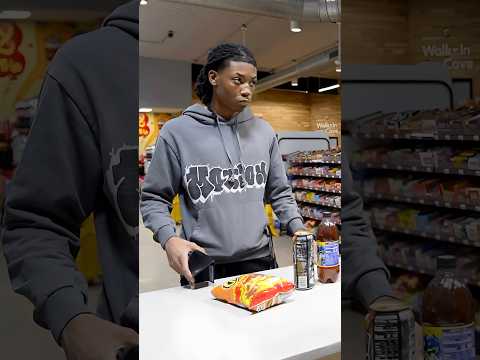Professional Boxer Presses Cashier! #shorts #gasstation