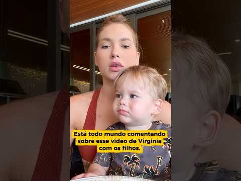 Virgínia postou um vídeo fofo com José Leonardo e fãs comentam.