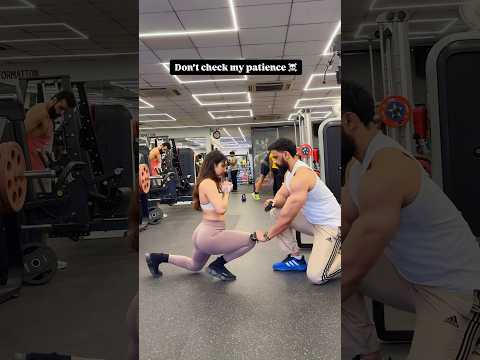 Don’t check my patience ☠️☠️☠️ #gymcomedy #gymaddict #formcorrection