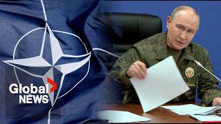 YouTube video thumbnail: NATO Member Lithuania Claims Russia Could Launch False Flag Operation