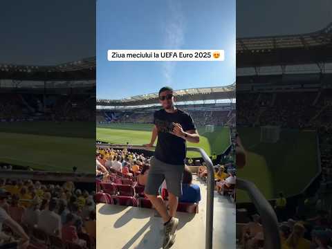 Ziua meciului la UEFA Euro 2025 | ​⁠@VladVaida #summeronshorts