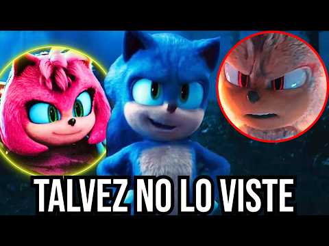 Sonic 3 - Curiosidades que NO notaste y escenas post créditos explicadas, final explicado