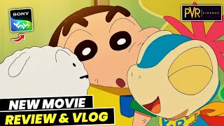 Shinchan: Our Diasour Dairy Movie In PVR ! Review & Vlogs 😍 Animation Villa