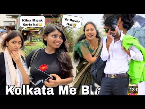Satarka park so login vide Bahut, saline,Kolkata Me Bhabhi Ke Behan Set🤪🤣 || Guddu Vlogs  joy.#Satir
