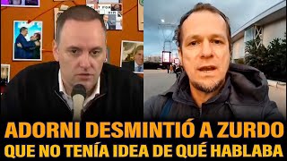 ADORNI DESMINTIÓ A TODOS LOS ZURDOS QUE DIERON FAKE NEWS