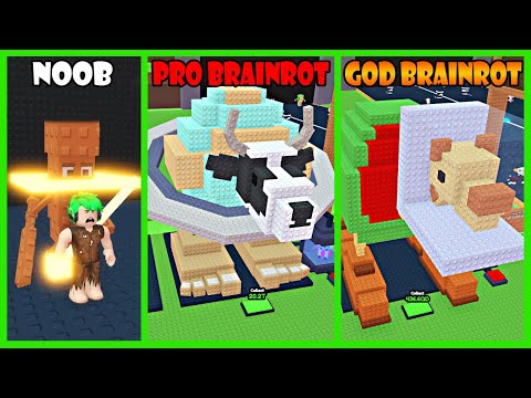 Aku Menangkap & Beri Makan Brainrot Hingga Jadi Raksasa - Roblox Catch And Feed A Brainrot