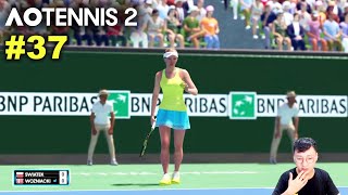 Swiatek vs Wozniacki | AO TENNIS 2 Simulation Gameplay #37 w/Commentary