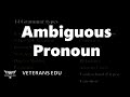 Mastering Ambiguous Pronouns in SAT Grammar