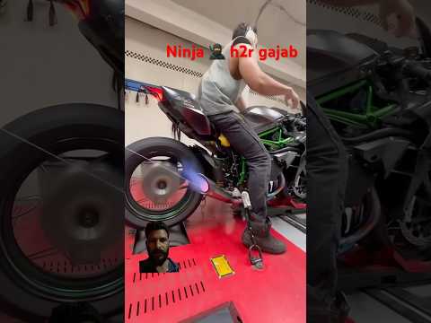 Kawasaki ninja 🥷 h2r testing #motorbike #viralrides #film #fypシ゚viral #automobile #rider #mt15 #bik