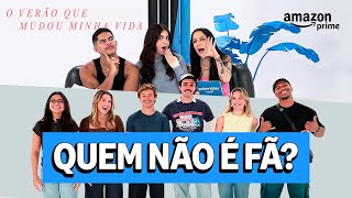Quem NÃO é fã de O Verão Que Mudou Minha Vida? Com Pograma
