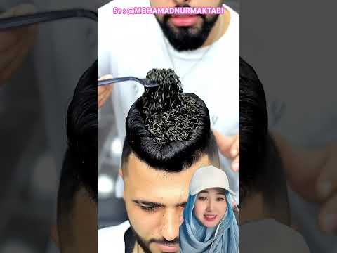 Masak mie di rambut โ๏ธ Memang nya bisa ๐ฑ @MOHAMADNURMAKTABI #shorts #funny #dubbing
