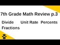 Percentages, Fractions, and Proportions