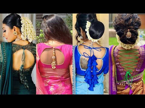 Silk Blouse Back Neck Designs New Model | Fancy Saree Blouse Designs New Model | Blouse Designs Back