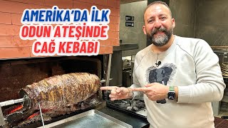 Amerika'da İlk: Odun Ateşinde Cağ Kebabı