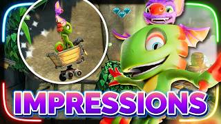 Yooka-Replaylee is REALLY Good! + 20 Mins of NEW Gameplay! (Hands-On)