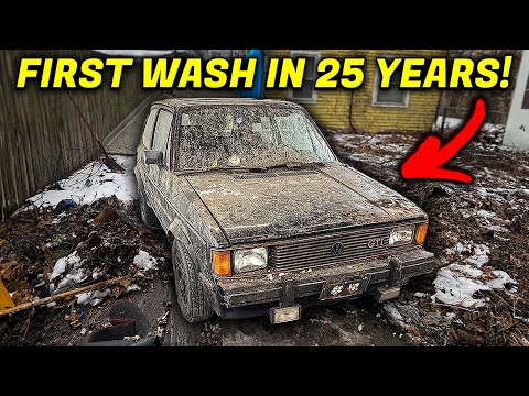 ABANDONED GTI Gets First Detail In Over 25 Years! | Satisfying Detailing Restoration