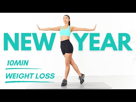 2025 New Year Full-Body Weight Loss Challenge🔥 10 Min Standing Workout | No Jump, No Squat, No Lunge