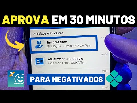 COMO FAZER O EMPRÉSTIMO CAIXA TEM PARA NEGATIVADOS APROVA FÁCIL E RÁPIDO NO PIX