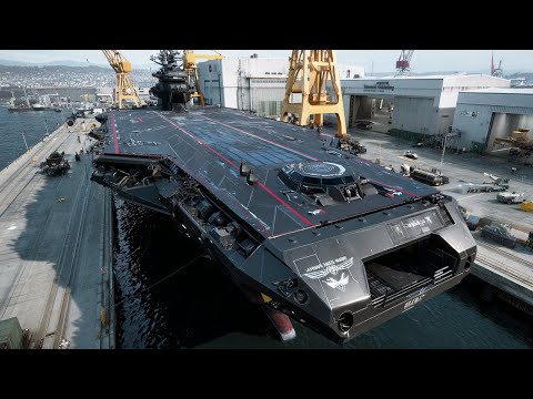 US Revealed Brand New Supercarrier That Could Change Naval Warfare Forever